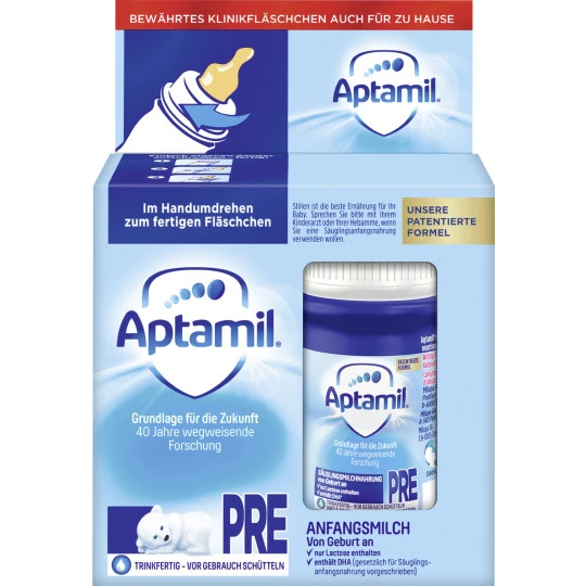 Aptamil Pre Anfangsmilch 2ST 180ML 1 Aptamil Pre Anfangsmilch 2ST 180ML