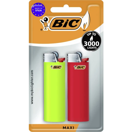 Bic J26 Maxi Feuerzeug Kindergesichert Sortiert 2ST 1 Bic J26 Maxi Feuerzeug Kindergesichert Sortiert 2ST