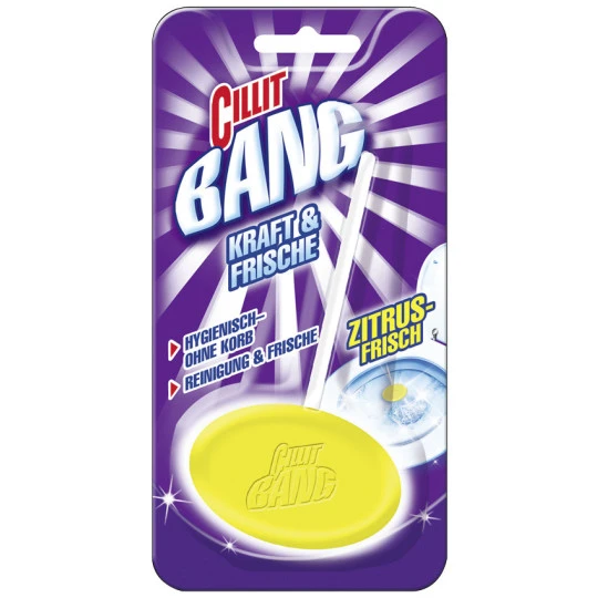 Bang Kraft & Frische Zitrus-Frisch WC Stein 1 Bang Kraft & Frische Zitrus-Frisch WC Stein