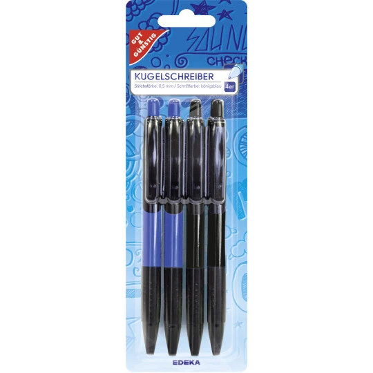 Kugelschreiber 4ST 1 Kugelschreiber 4ST