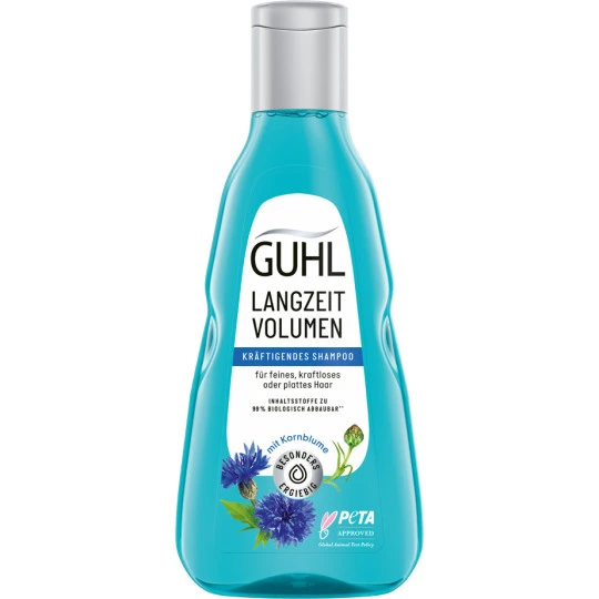 Guhl Shampoo Langzeit Volumen Für Feines, Kraftloses Oder Plattes Haar 250ML