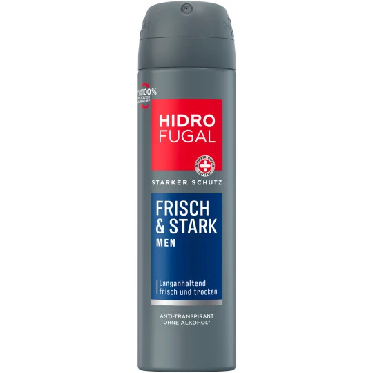 Hidrofugal Frisch & Stark Men Deo Spray 150ML 1 Hidrofugal Frisch & Stark Men Deo Spray 150ML