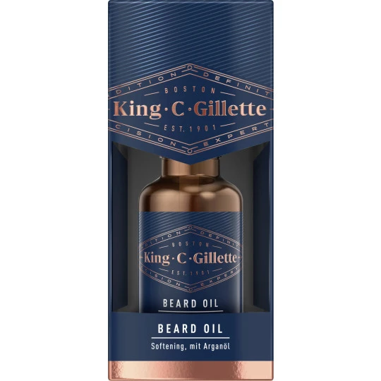 Gillette King C.Gillette Bartöl 30ML 1 Gillette King C.Gillette Bartöl 30ML