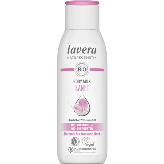 Lavera Naturkosmetik Body Milk Sanft 200ML 1 Lavera Naturkosmetik Body Milk Sanft 200ML