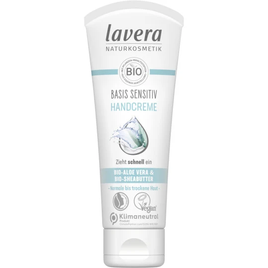Lavera Naturkosmetik Handcreme Basis Sensitiv 75ML 1 Lavera Naturkosmetik Handcreme Basis Sensitiv 75ML