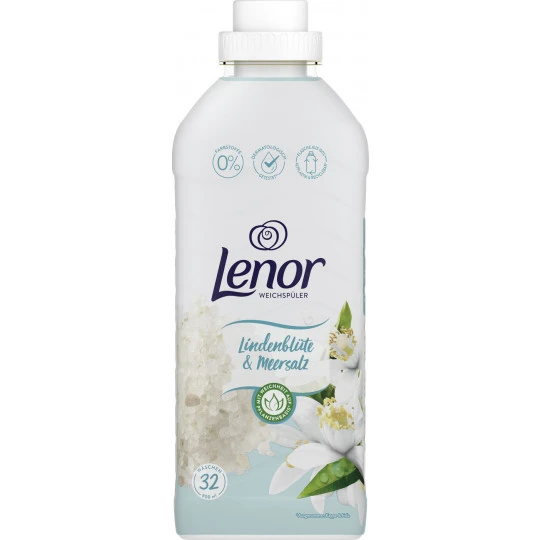 Weichspüler Konzentrat Lindenblüte & Meersalz 800ML 32WL 1 Weichspüler Konzentrat Lindenblüte & Meersalz 800ML 32WL