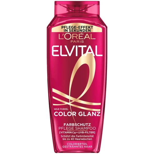 L'Oréal Elvital Color Glanz Shampoo 300ML 1 L'Oréal Elvital Color Glanz Shampoo 300ML