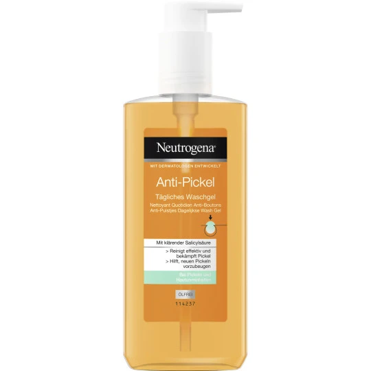 Neutrogena Anti-Pickel Tägliches Waschgel 200ML 1 Neutrogena Anti-Pickel Tägliches Waschgel 200ML