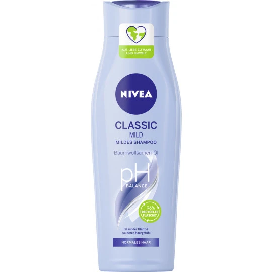 NIVEA Classic Mild Shampoo PH Balance 250ML 1 NIVEA Classic Mild Shampoo PH Balance 250ML
