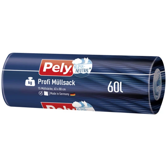 Pely Profi Müllsack 60L 15ST 1 Pely Profi Müllsack 60L 15ST