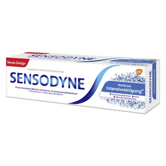 Sensodyne MultiCare Intensivreinigung Zahncreme 75ML 1 Sensodyne MultiCare Intensivreinigung Zahncreme 75ML